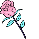 VSCO Girl Rose and Kiss pointer