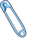 VSCO Girl Safety Pin and Cowboy Hat pointer