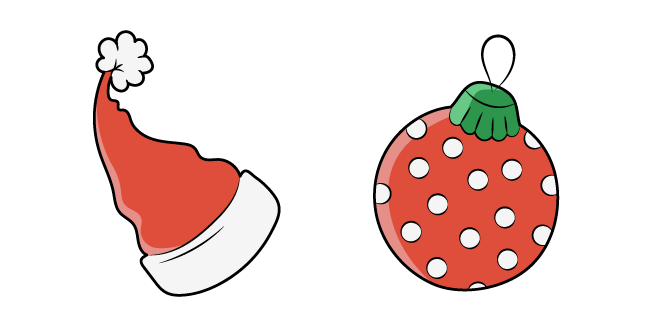 VSCO Girl Santa's Hat and New Year Toy