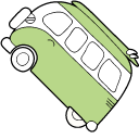 VSCO Girl Shark and Bus cursor