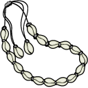 VSCO Girl Shell Choker and Eye pointer