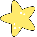 VSCO Girl Shining Star and Moon pointer