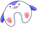 VSCO Girl Sleep Mask and Neck Pillow cursor