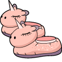 VSCO Girl Slippers and Sleep Mask pointer