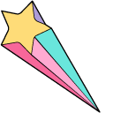 VSCO Girl Star and Cloud pointer