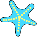 VSCO Girl Starfish and Striped Hat pointer