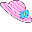 VSCO Girl Starfish and Striped Hat cursor