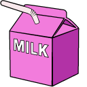 VSCO Girl Strawberry and Milk cursor