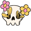 VSCO Girl Stylish Skulls pointer