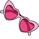 VSCO Girl Sunglasses and Cowboy Hat pointer