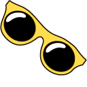 VSCO Girl Sunglasses and Pineapple pointer