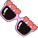 VSCO Girl Sunglasses and Popcorn pointer