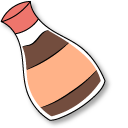 VSCO Girl Sushi and Soy Sauce pointer