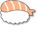 VSCO Girl Sushi and Soy Sauce cursor