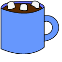 VSCO Girl Tea Bag and Hot Chocolate cursor