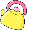 VSCO Girl Teapot and Toaster pointer