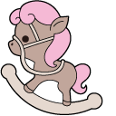 VSCO Girl Toys Bear and Pony cursor