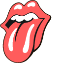VSCO Girl Ukulele and Rolling Stones Tongue cursor