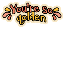 VSCO Girl Watermelon and You're So Golden cursor