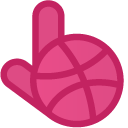 Dribbble cursor