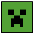 Minecraft Game Logo and Creeper cursor