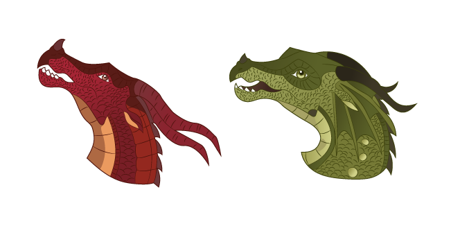 Wings of Fire Chameleon and Kestrel
