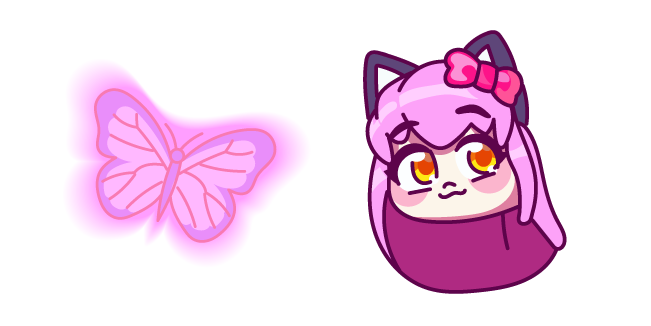 Aphmau and Butterfly